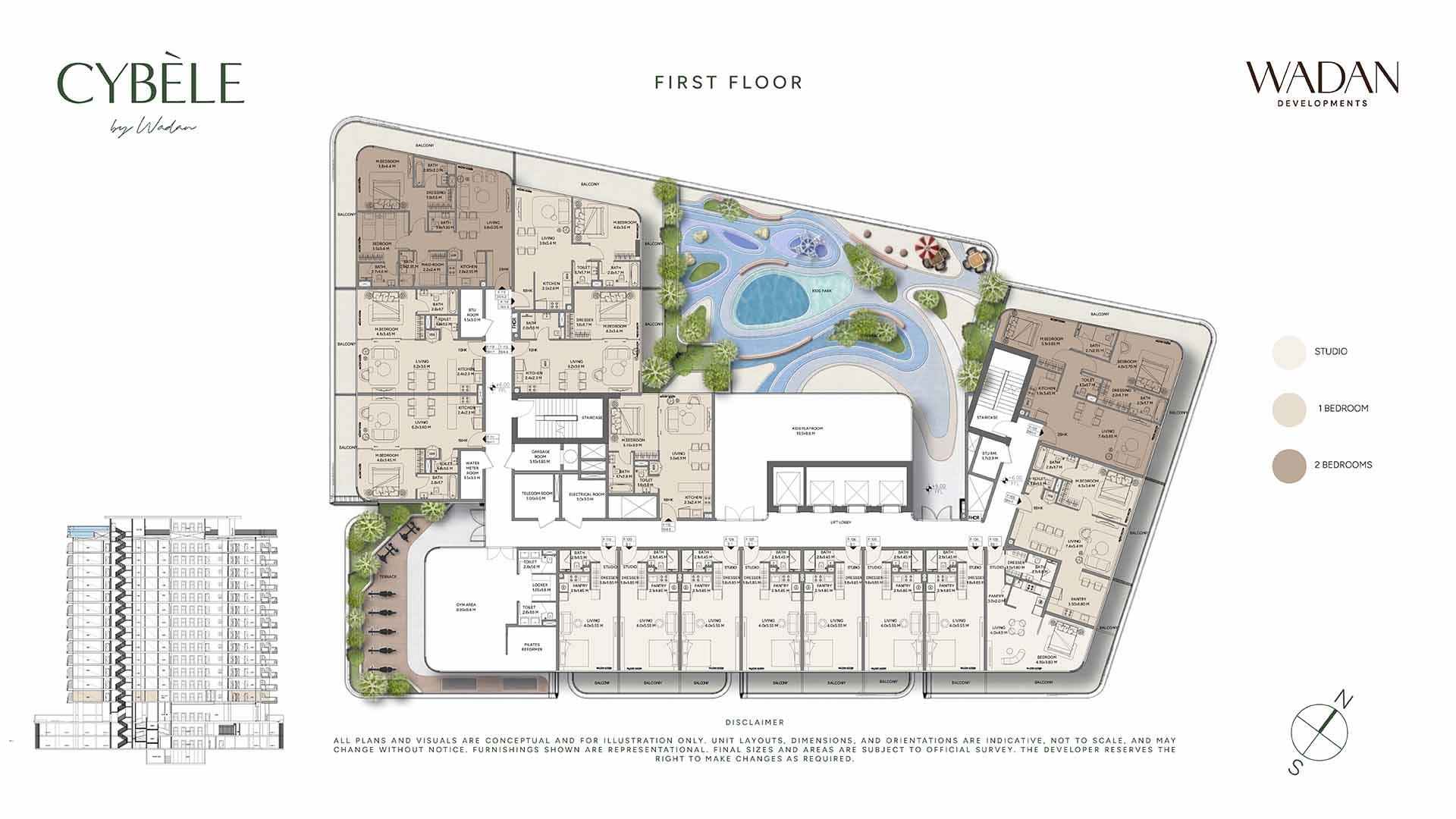Cybele at DLRC floor plan 3