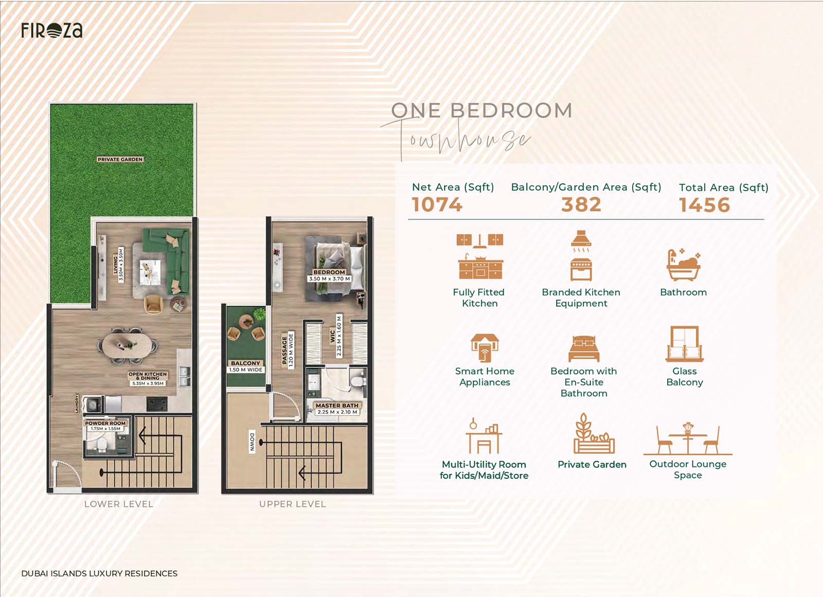Firoza at Dubai Islands floor plan 2