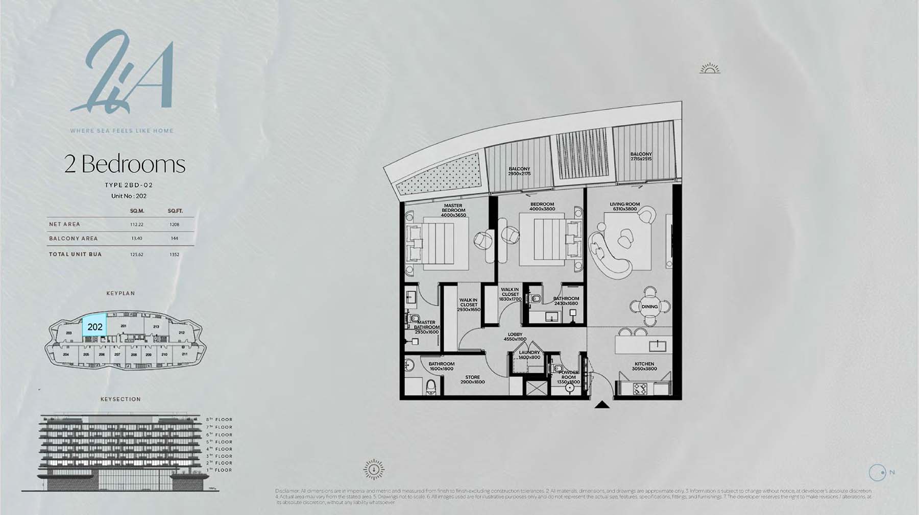 LIA at Dubai Islands floor plan 2