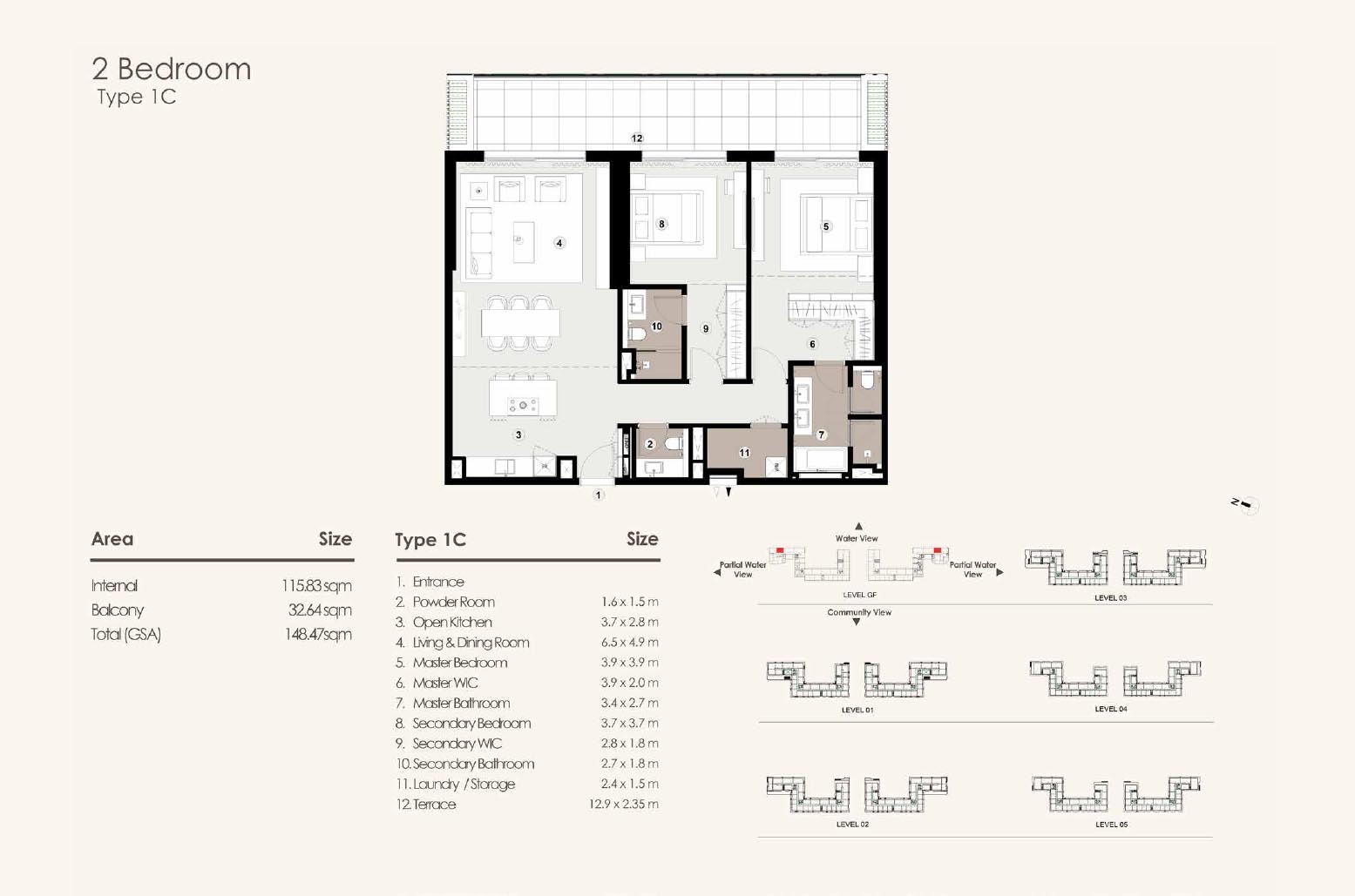 Bashayer Residences at Hudayriyat floor plan 2