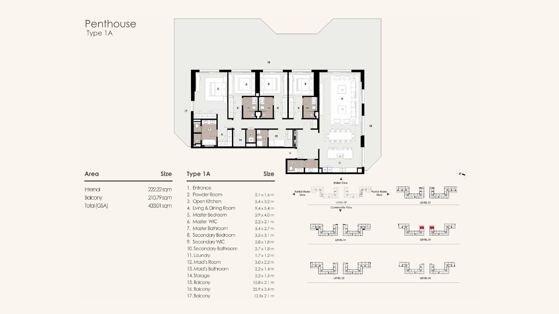 Bashayer Residences at Hudayriyat floor plan 5