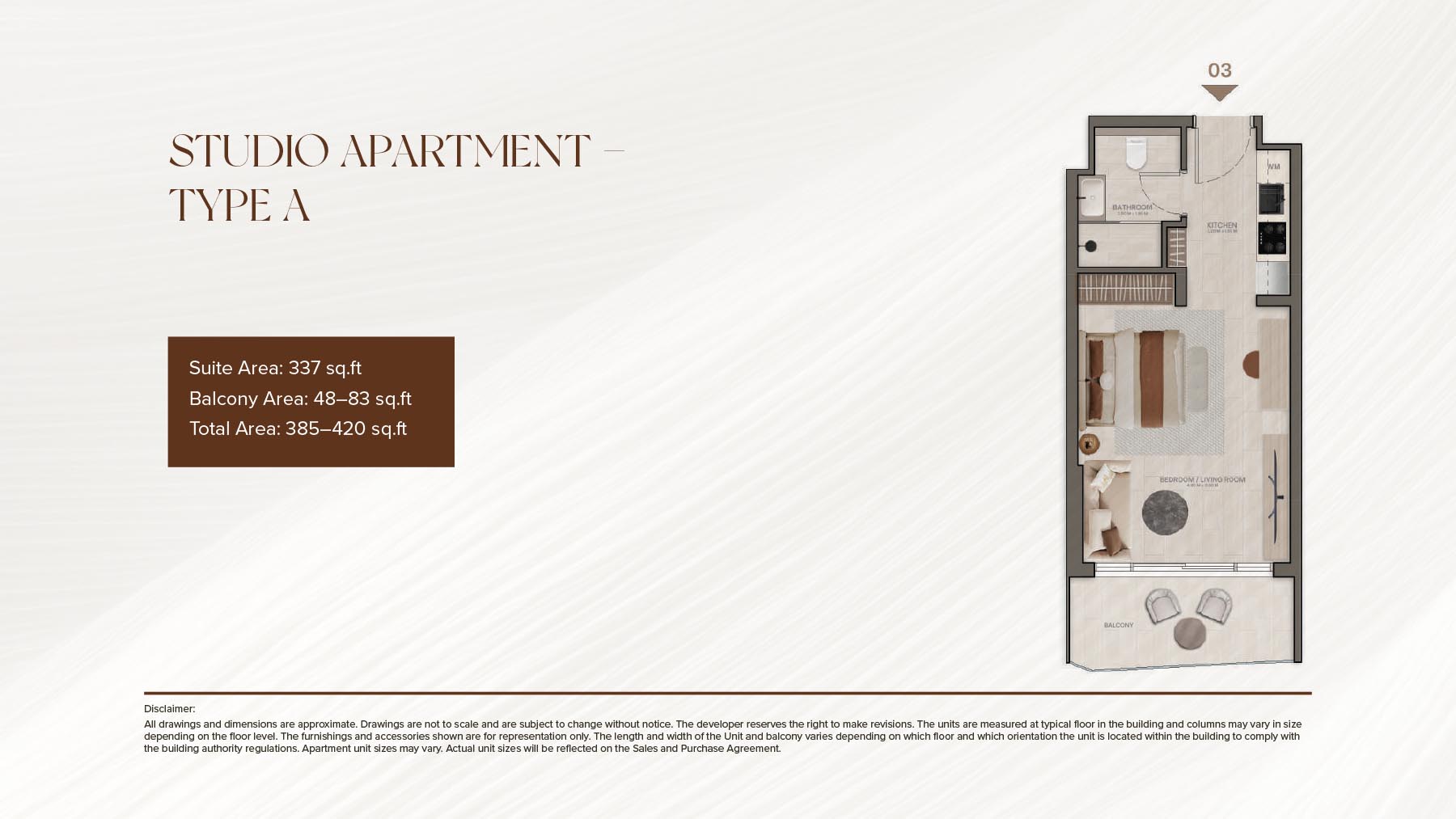 Stax Tower at JVC floor plan 1