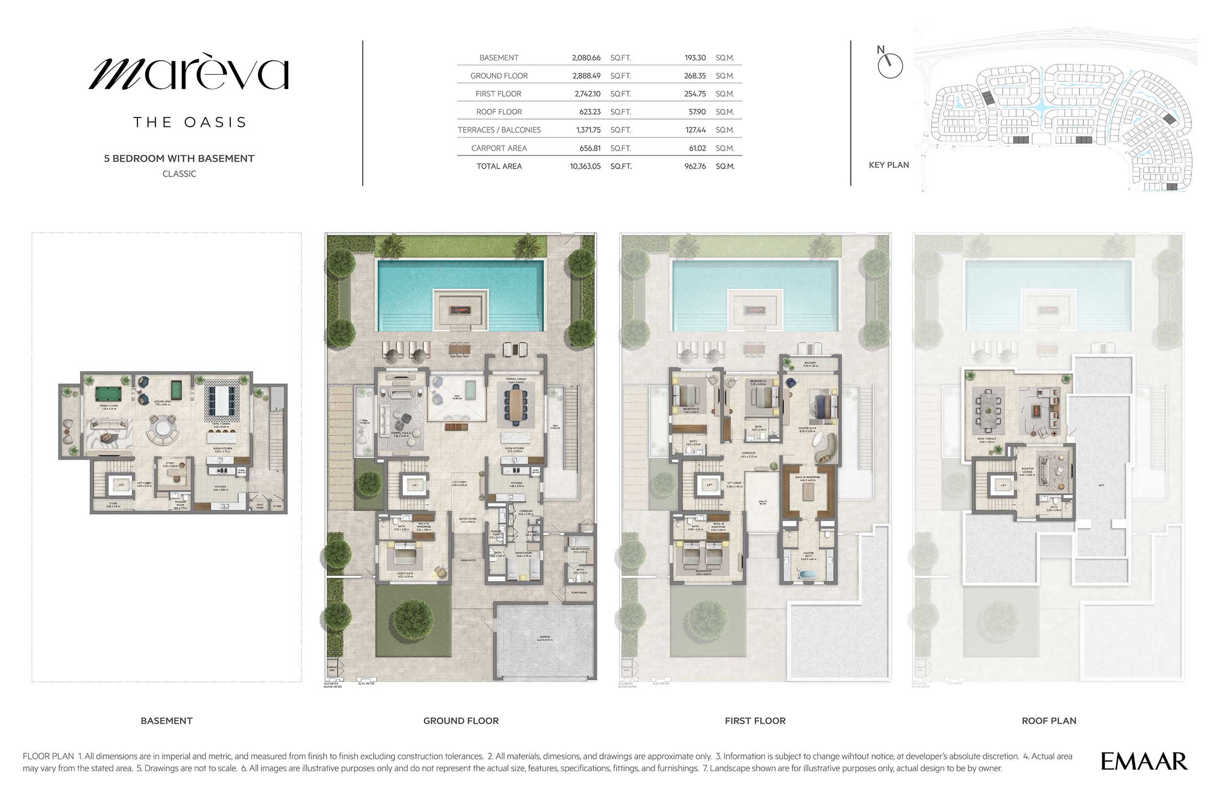 Mareva at The Oasis floor plan 2