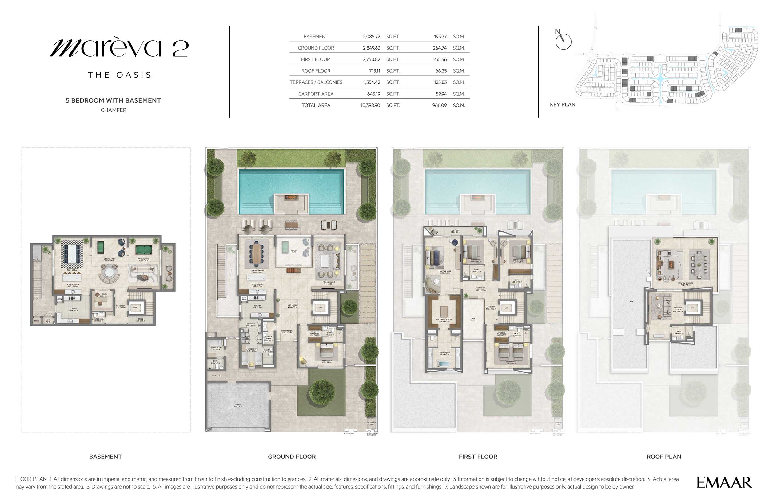 Mareva 2 at The Oasis floor plan 2