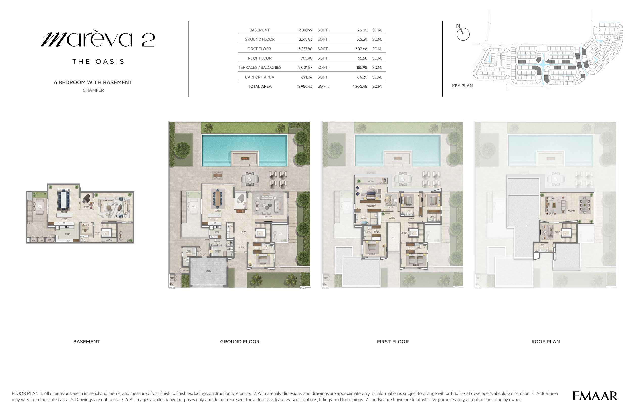 Mareva 2 at The Oasis floor plan 3