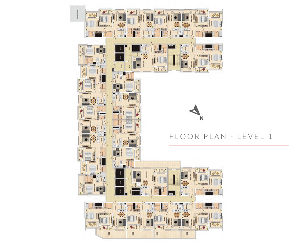 Genesis Residences floor plan 3