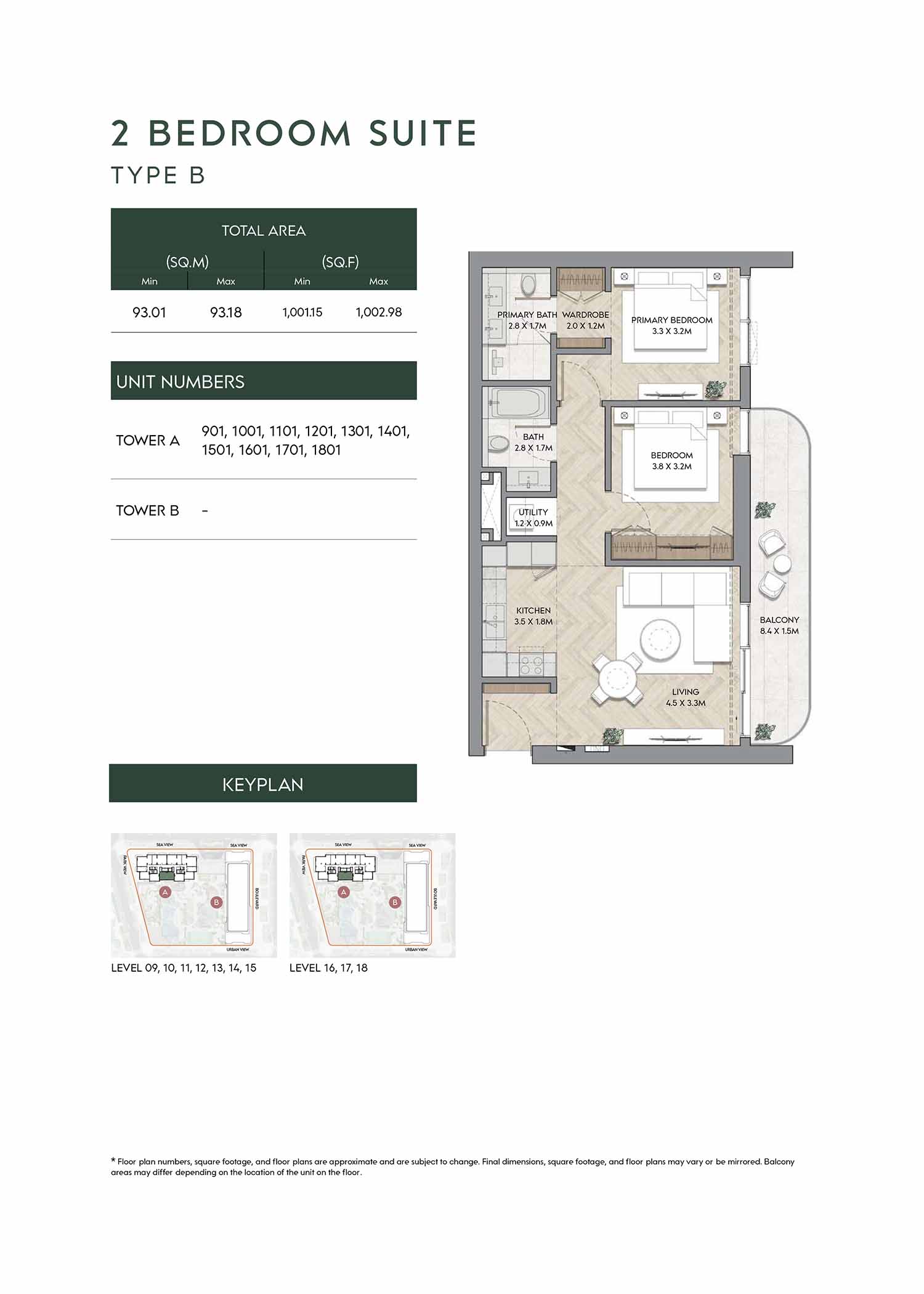 Nura at Mina Al Arab floor plan 6