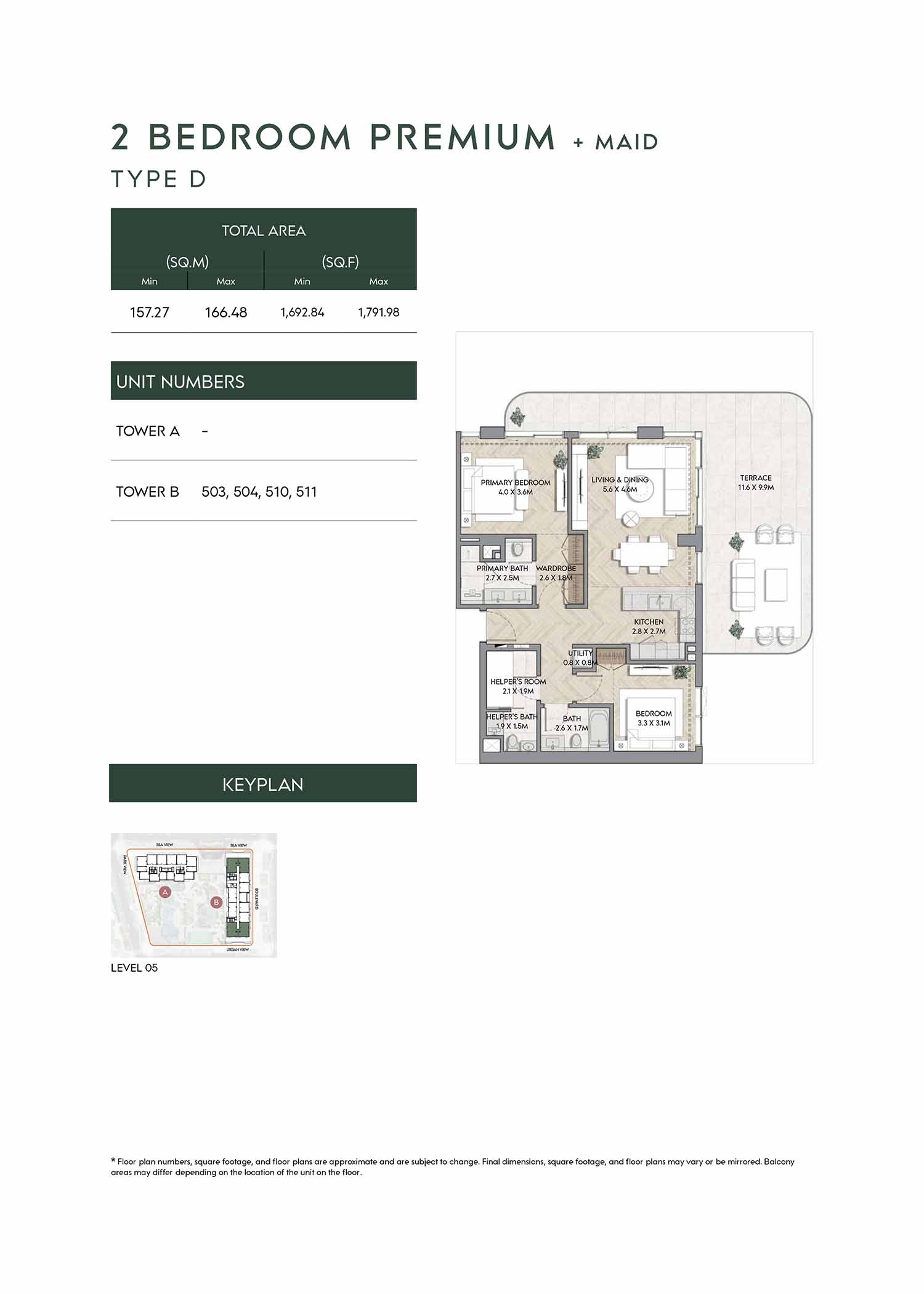 Nura at Mina Al Arab floor plan 5