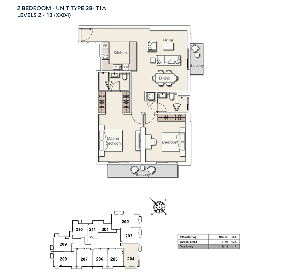 Belgravia Heights II floor plan 3