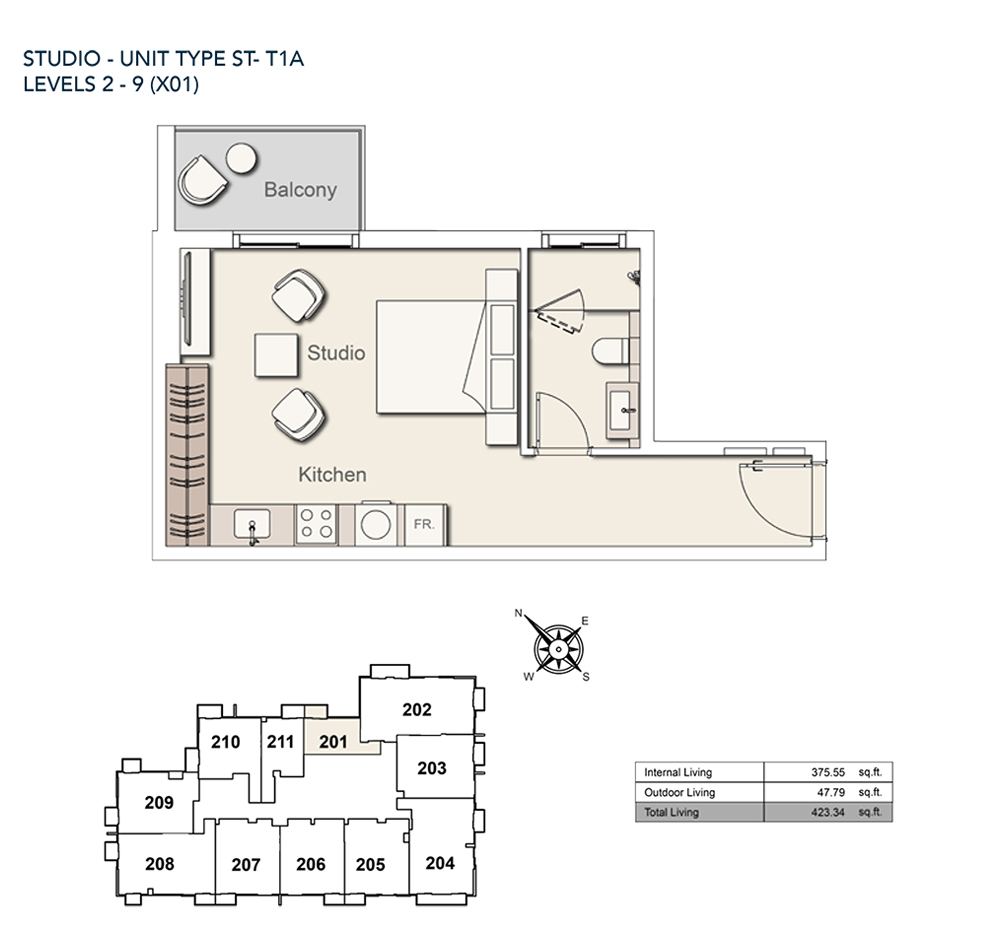 Belgravia Heights II floor plan 1