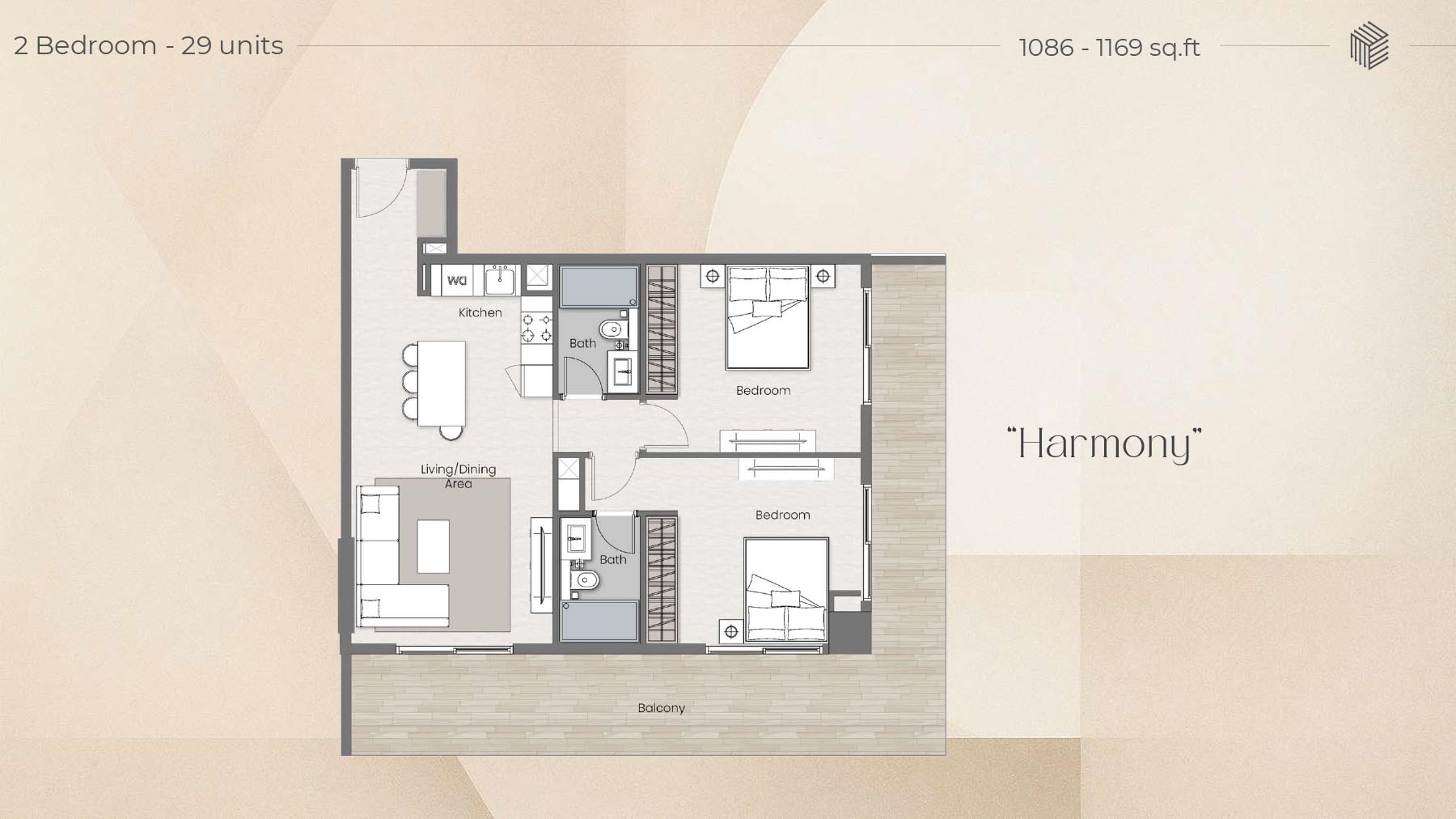 Beverly Park at DLRC floor plan 4