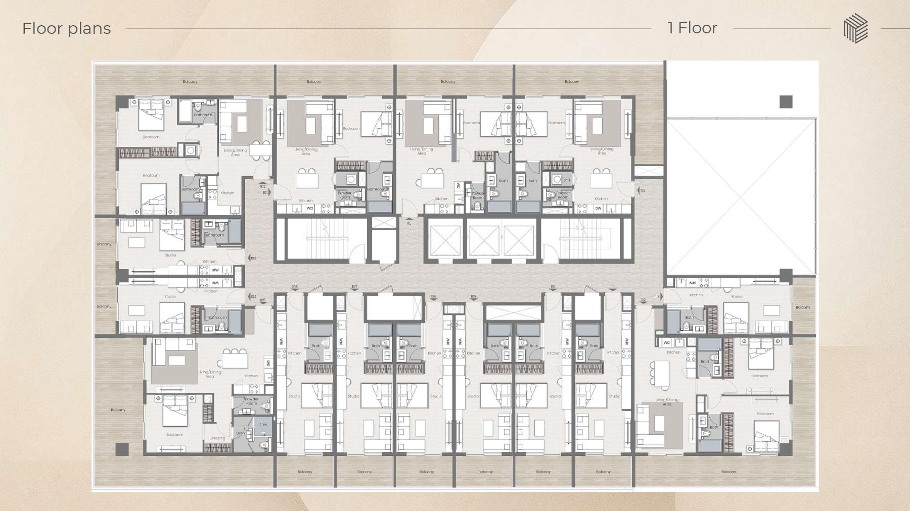 Beverly Park at DLRC floor plan 3