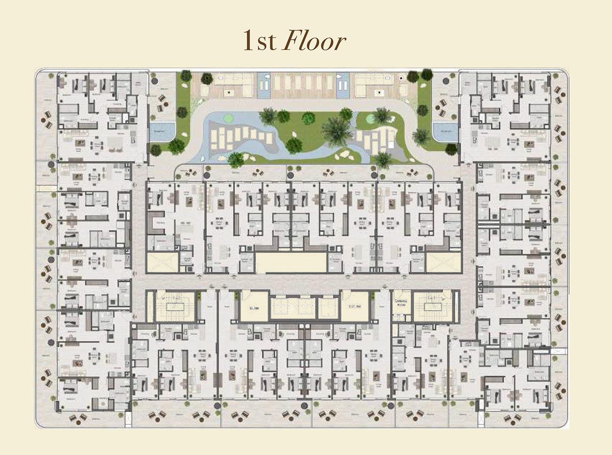 Saddlewood Park floor plan 1