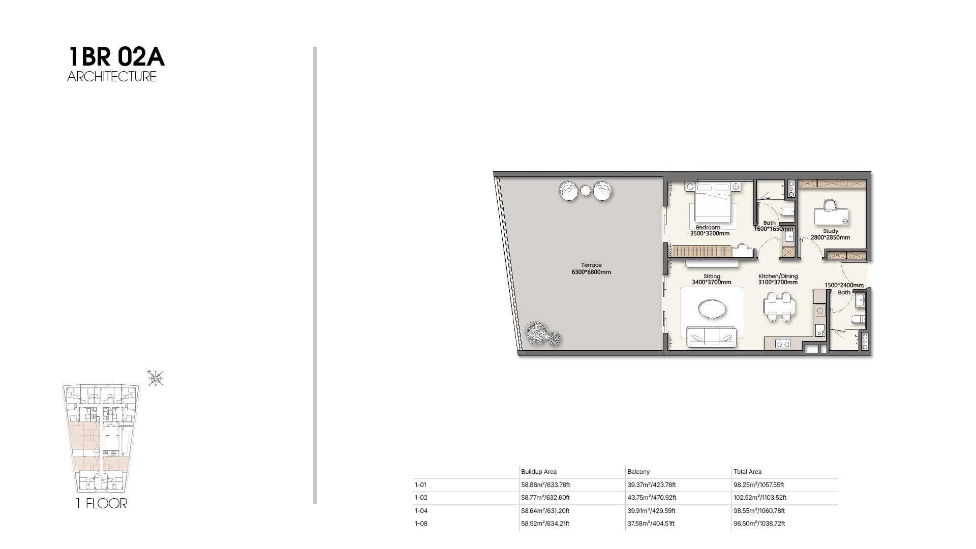 Yigo 26 Residences floor plan 2