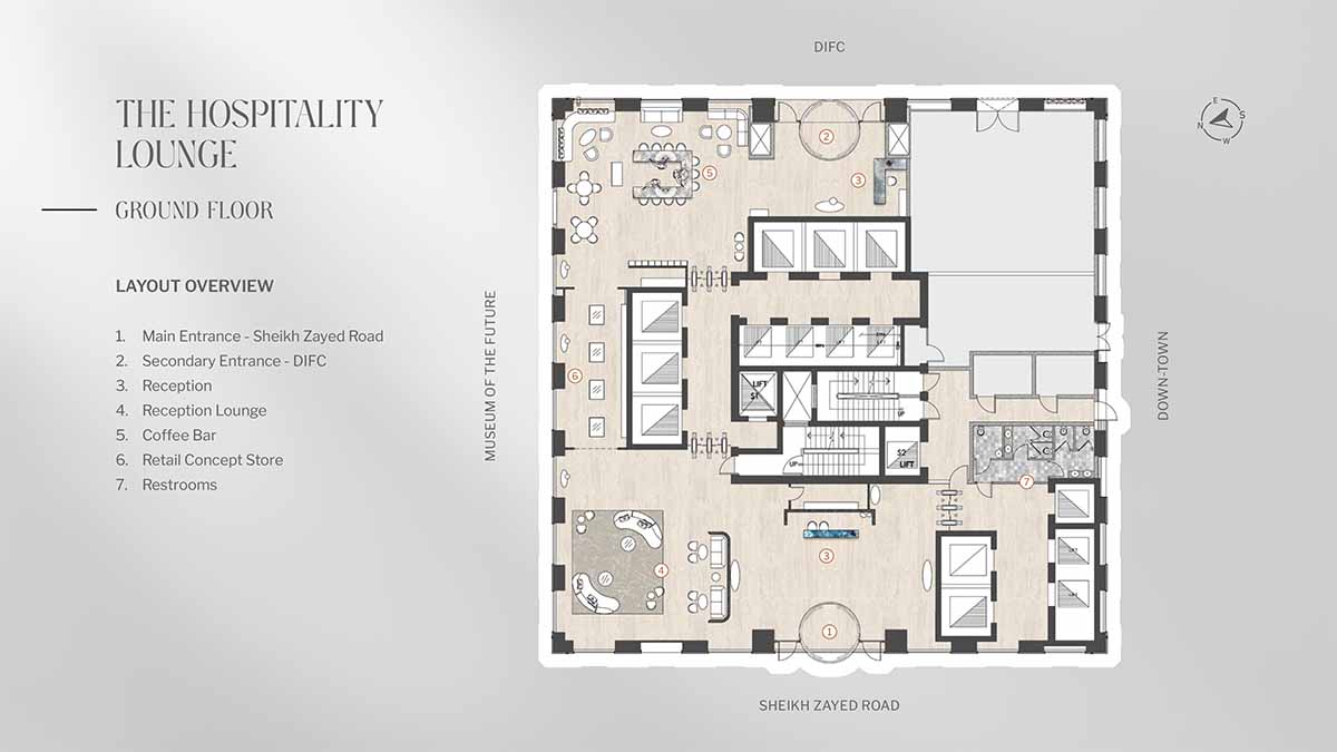 AHS Tower floor plan 1