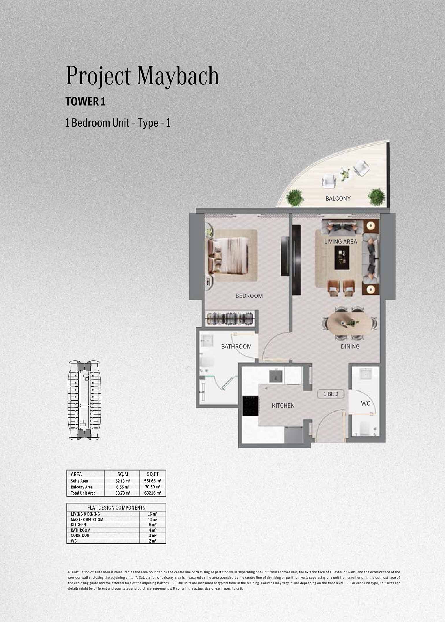 Binghatti Maybach floor plan 2