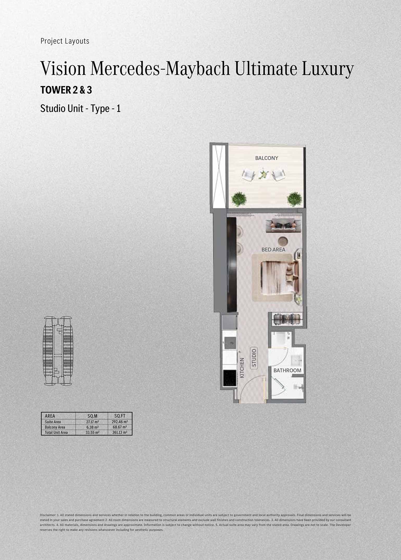 Binghatti Maybach Ultimate Luxury floor plan 1