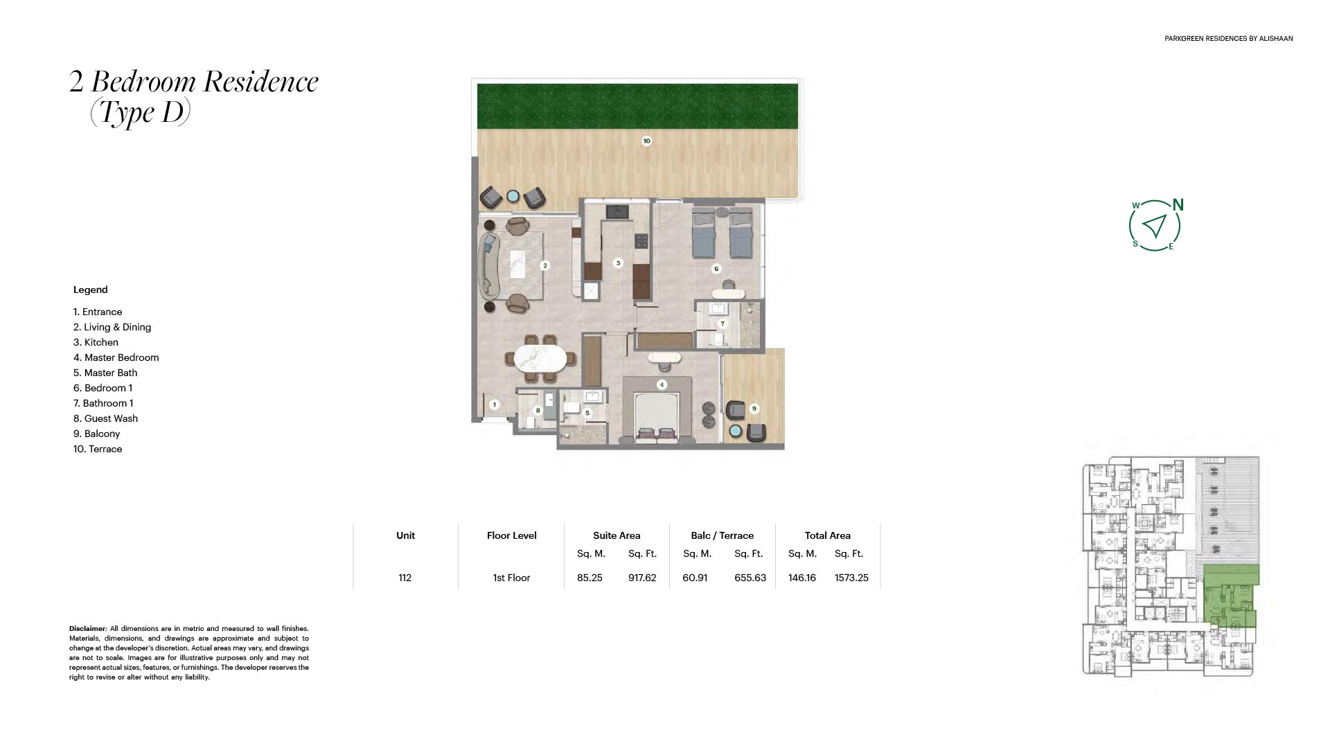 Parkgreen Residences by Alishaan floor plan 3
