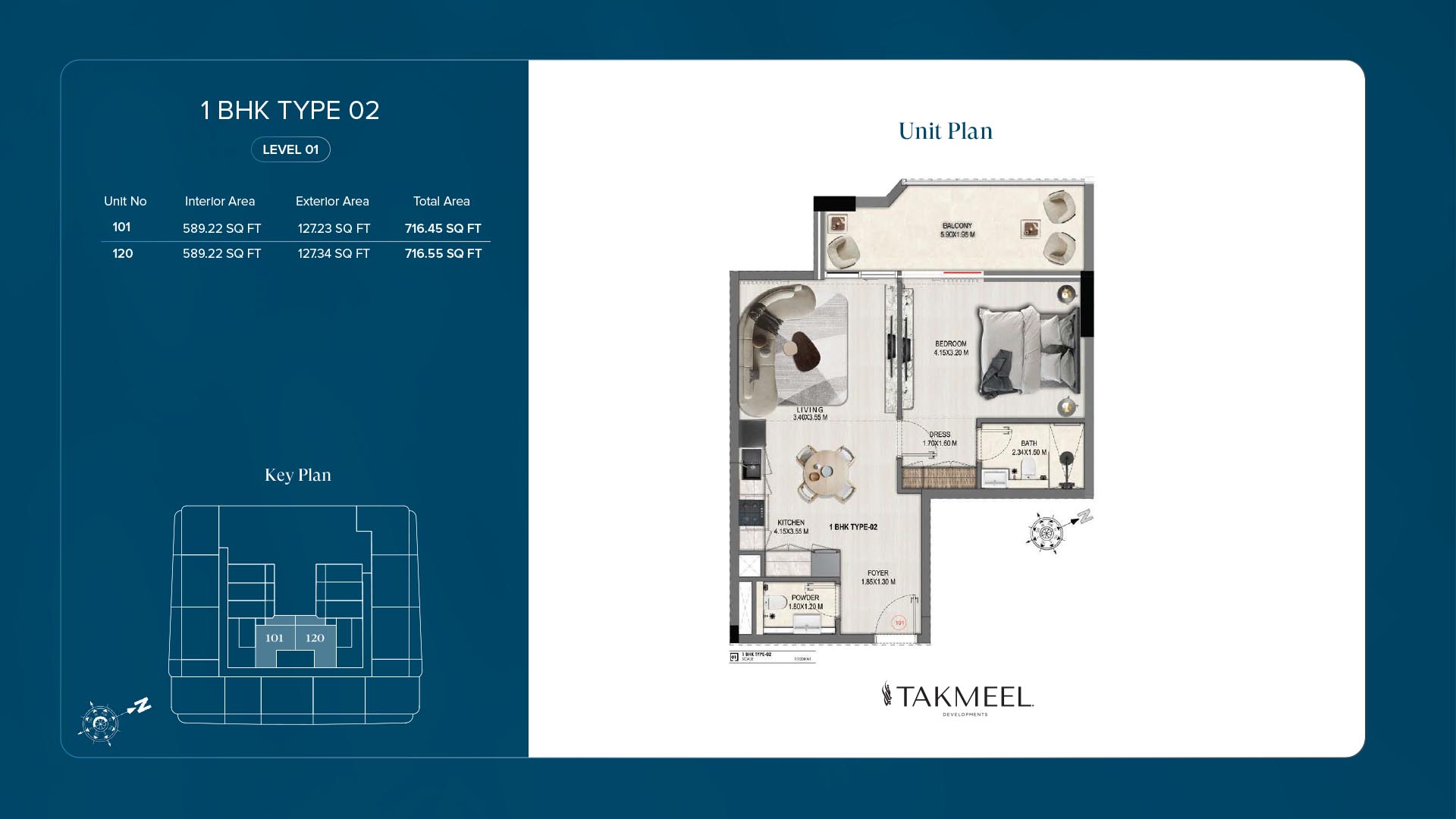 Divine Elements by Takmeel floor plan 2