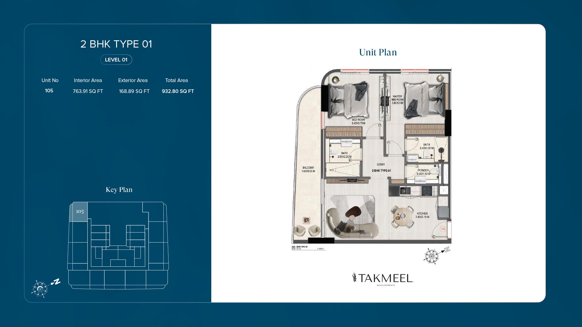 Divine Elements by Takmeel floor plan 3