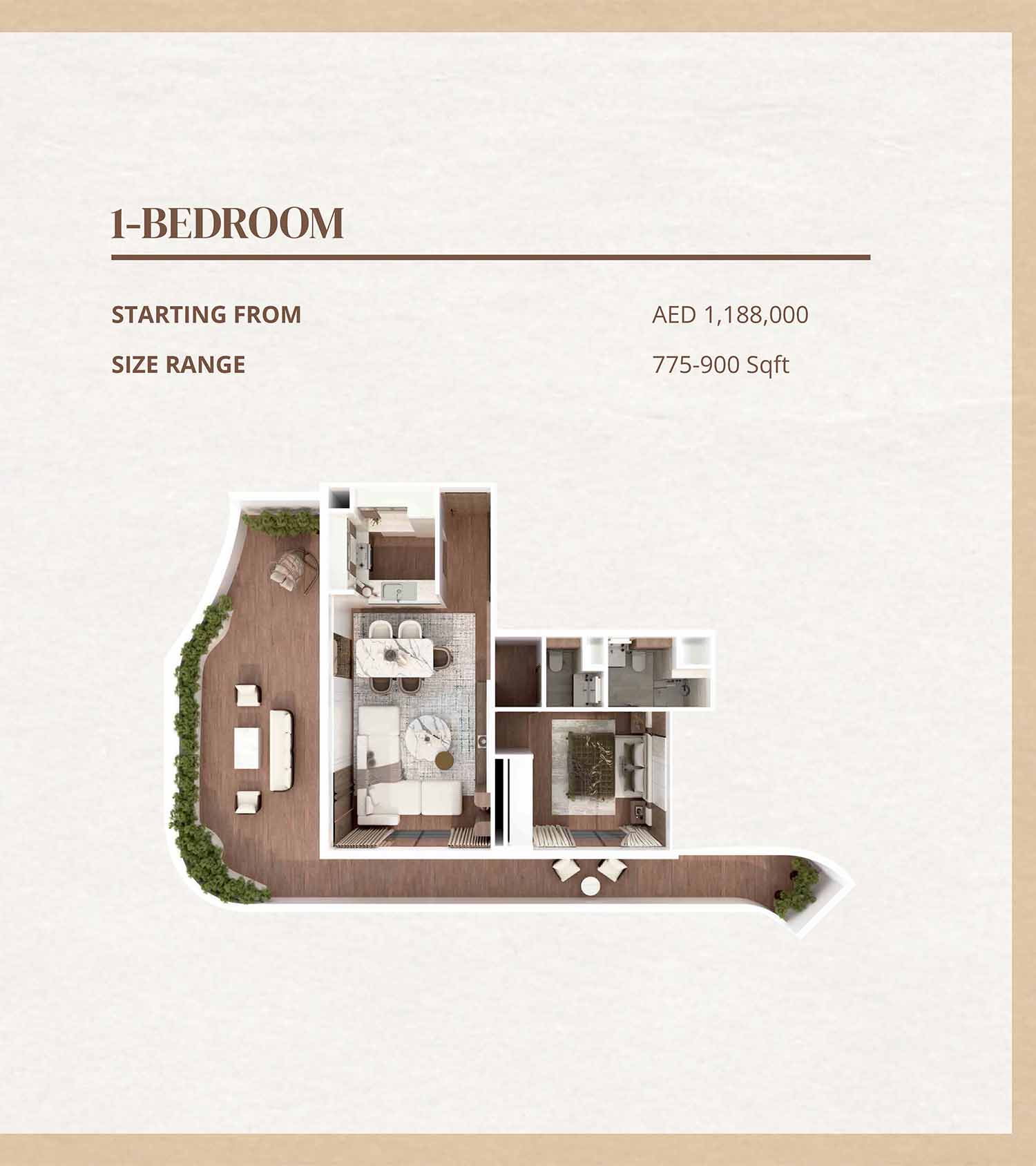 Barari Gate at Majan floor plan 2