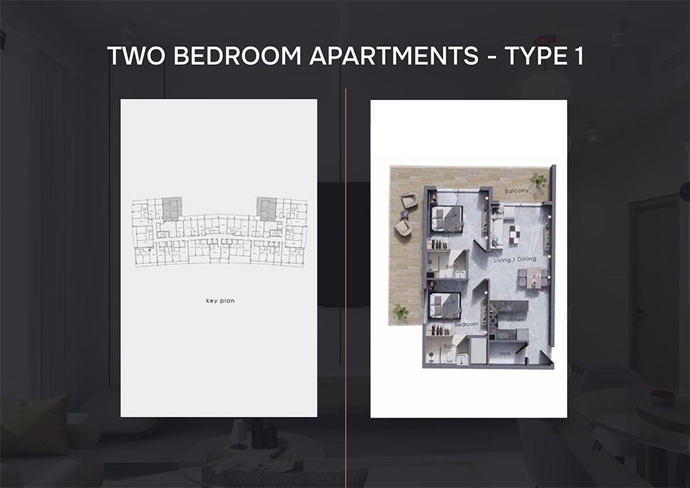 Astra Residence floor plan 4