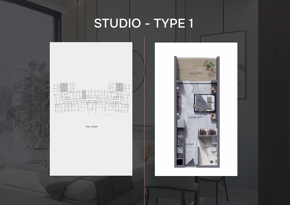 Astra Residence floor plan 1