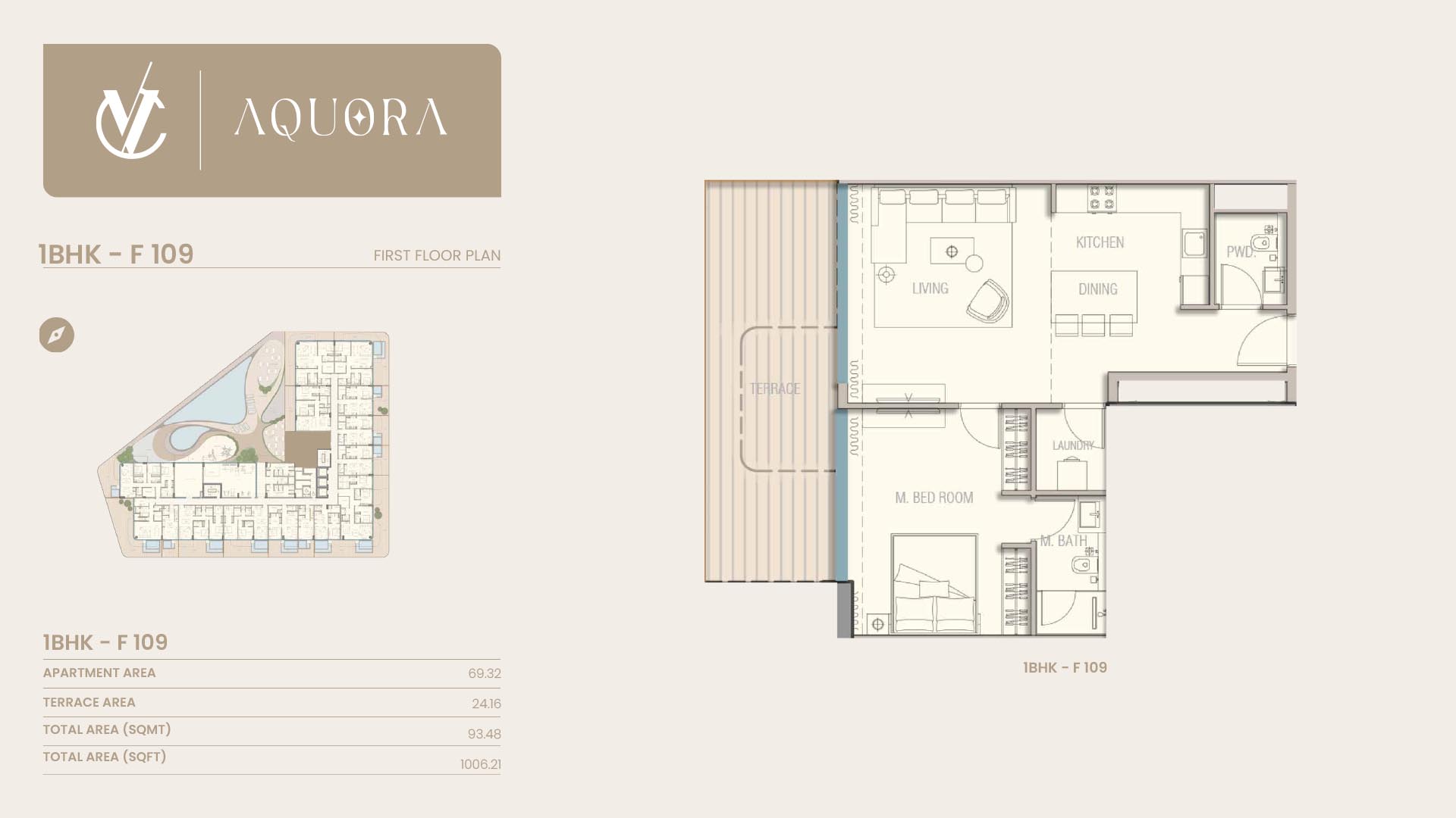 Aquora at Dubai Islands floor plan 1