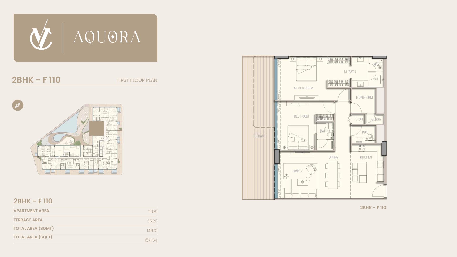 Aquora at Dubai Islands floor plan 3