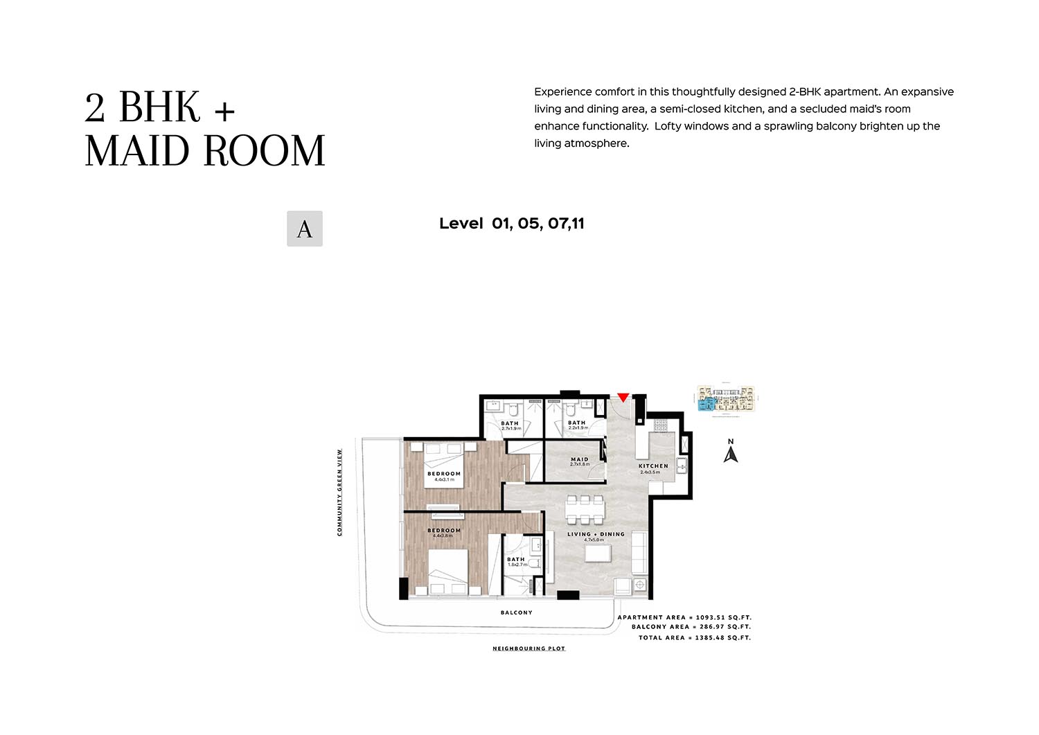 Repose Residence floor plan 4