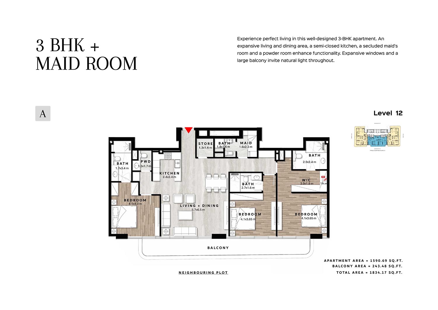 Repose Residence floor plan 5