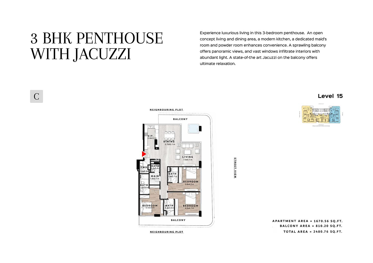 Repose Residence floor plan 6