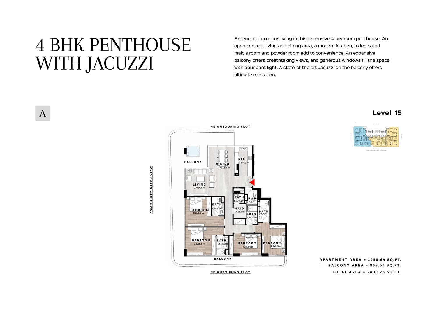 Repose Residence floor plan 7