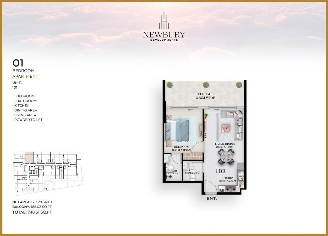 Chapter 01 by Newbury floor plan 2
