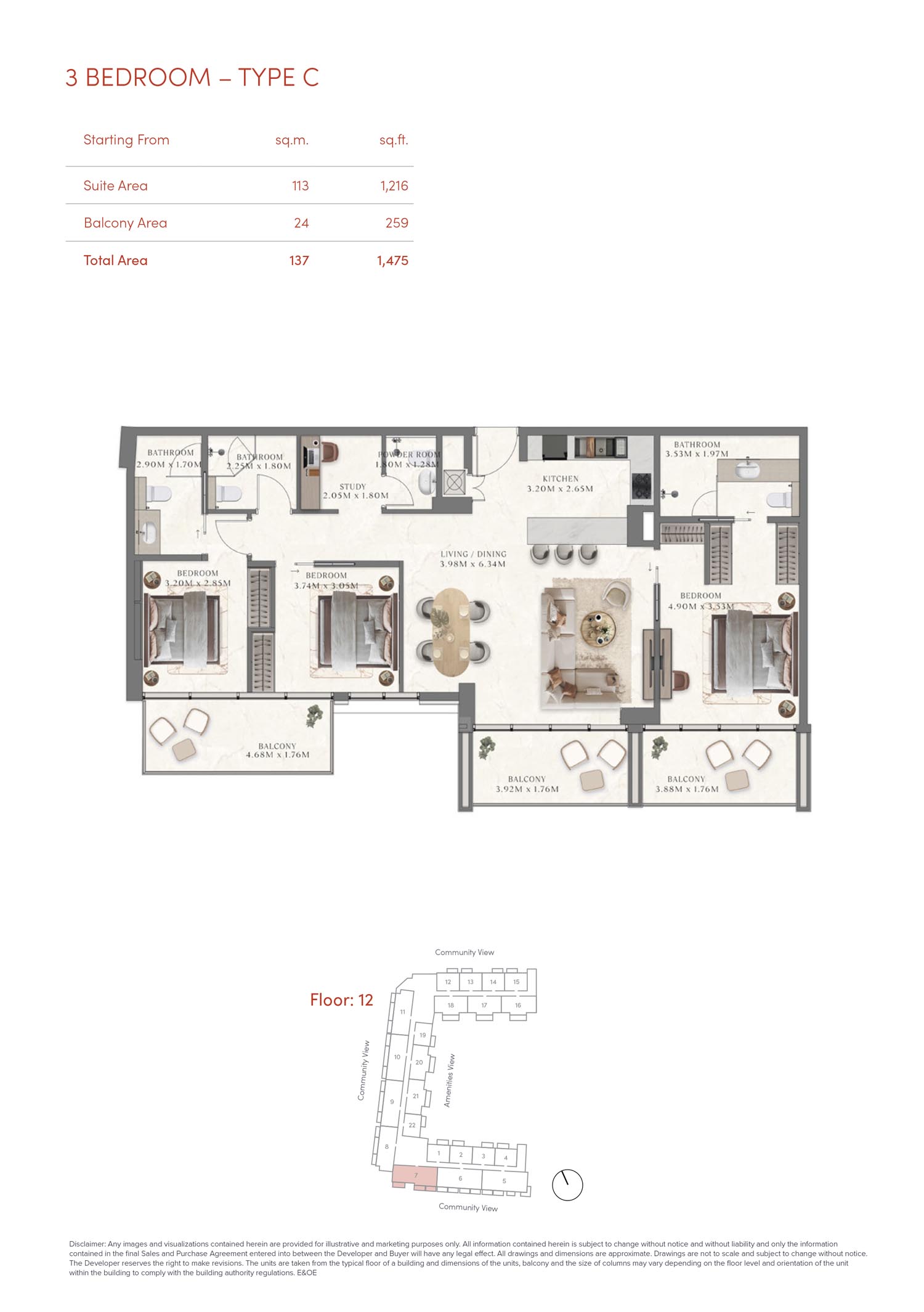 The Collection at Taiyo floor plan 4