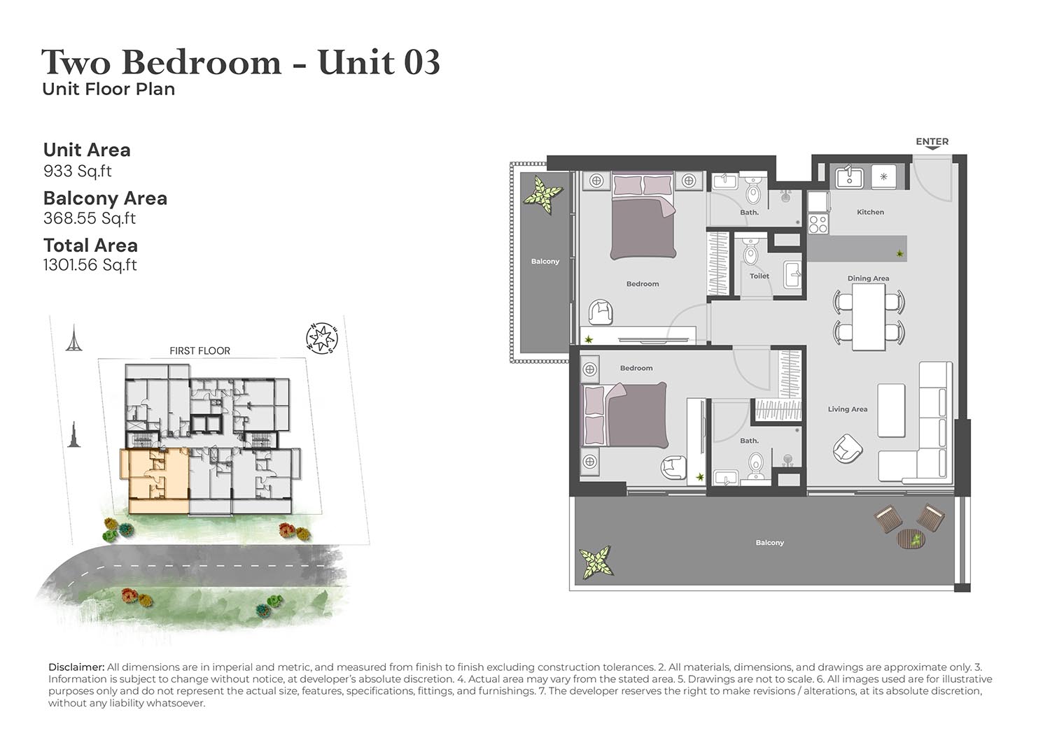 Arib Collection at Dubailand floor plan 3