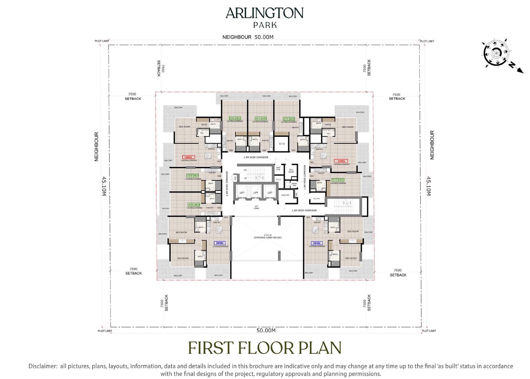 Arlington Park at DLRC floor plan 3