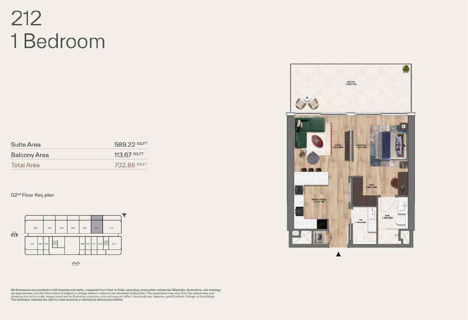 Velos Residence at Dubai Motor City floor plan 2