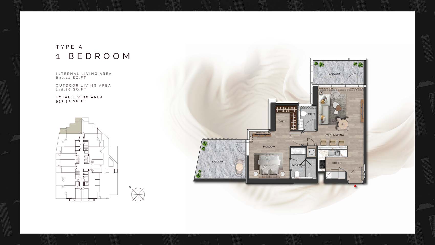 Island Heights at Al Marjan Island floor plan 2