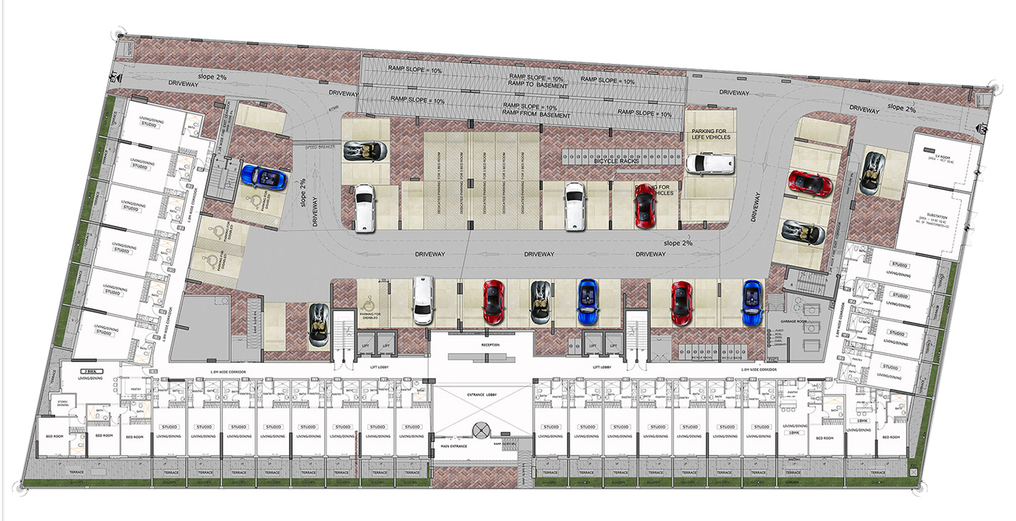Beverly Residence floor plan 1