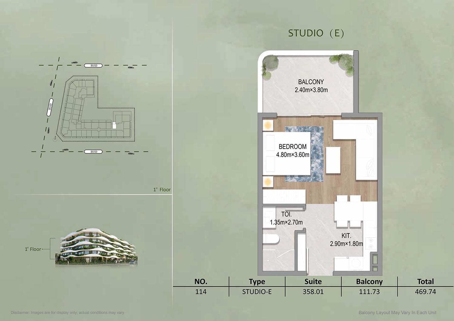 Oasis Residences at Dubai South floor plan 1