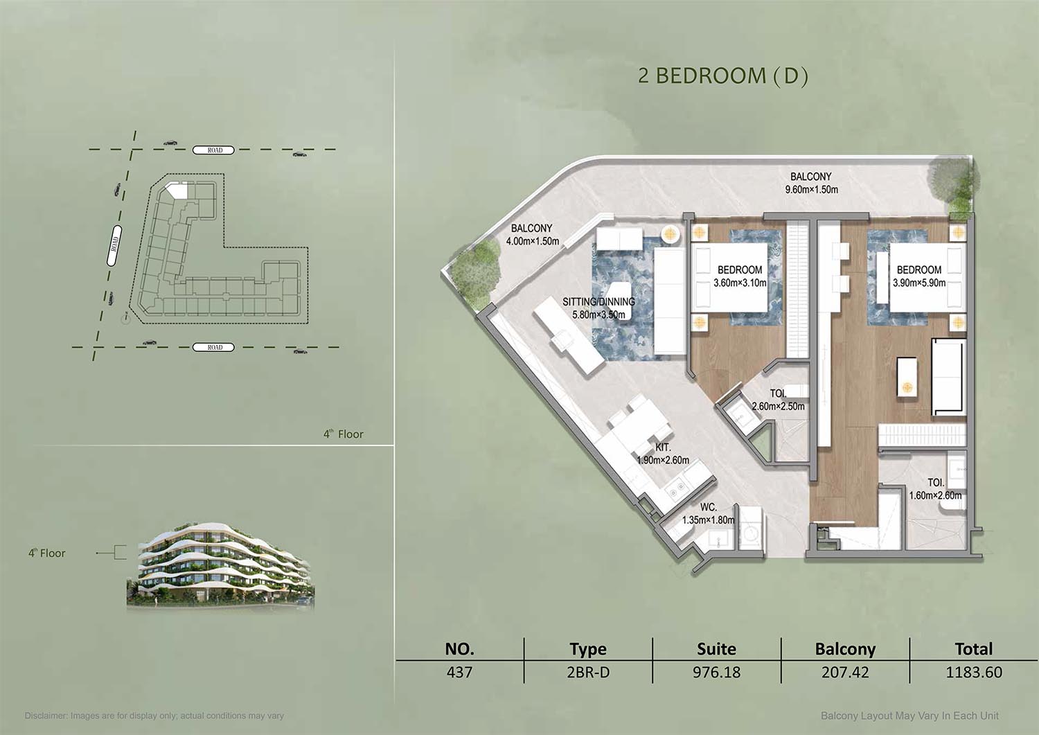 Oasis Residences at Dubai South floor plan 4