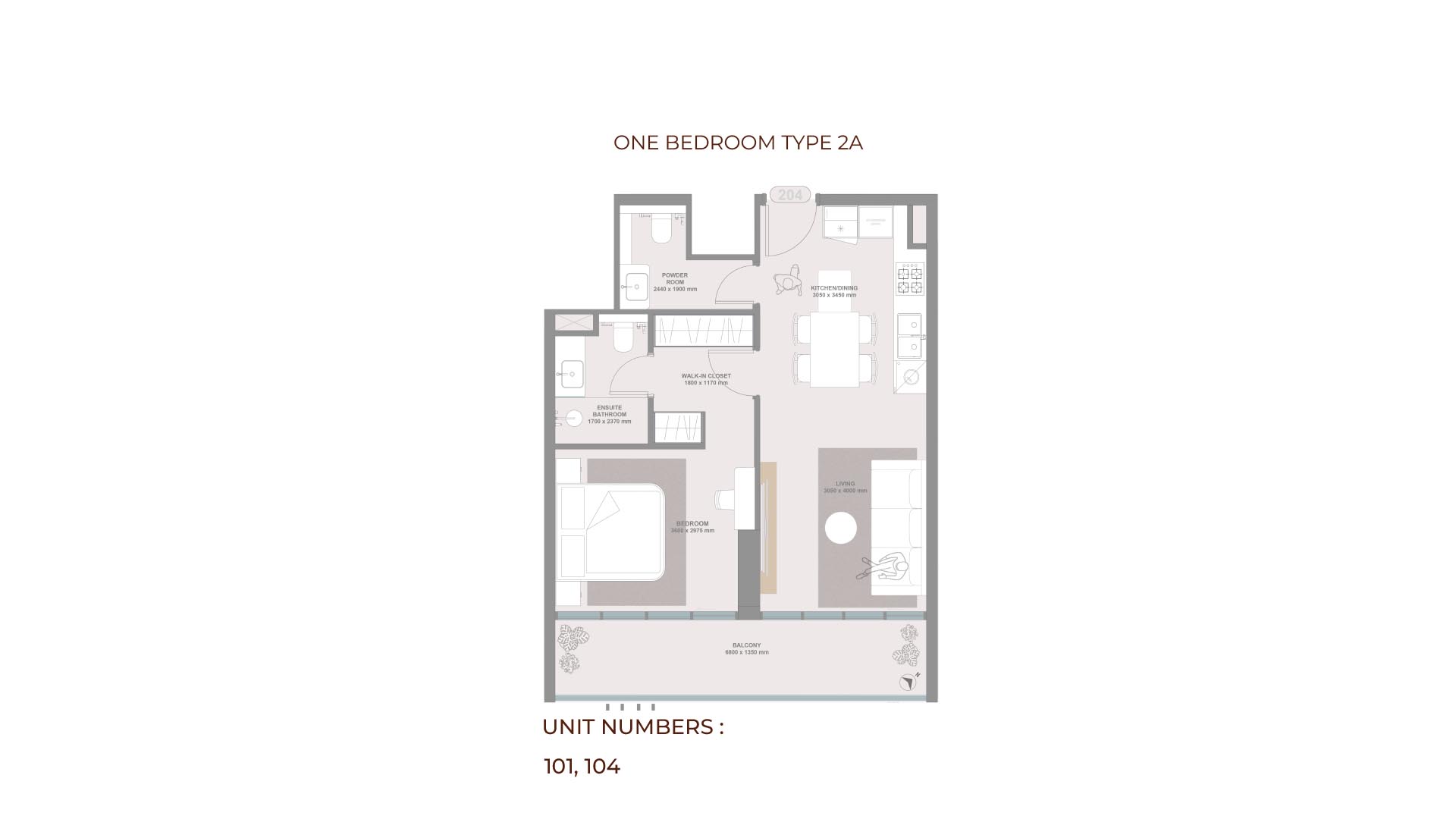 Linea by Holm floor plan 2