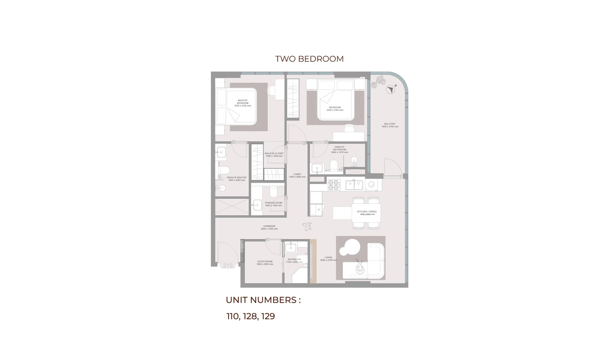 Linea by Holm floor plan 4