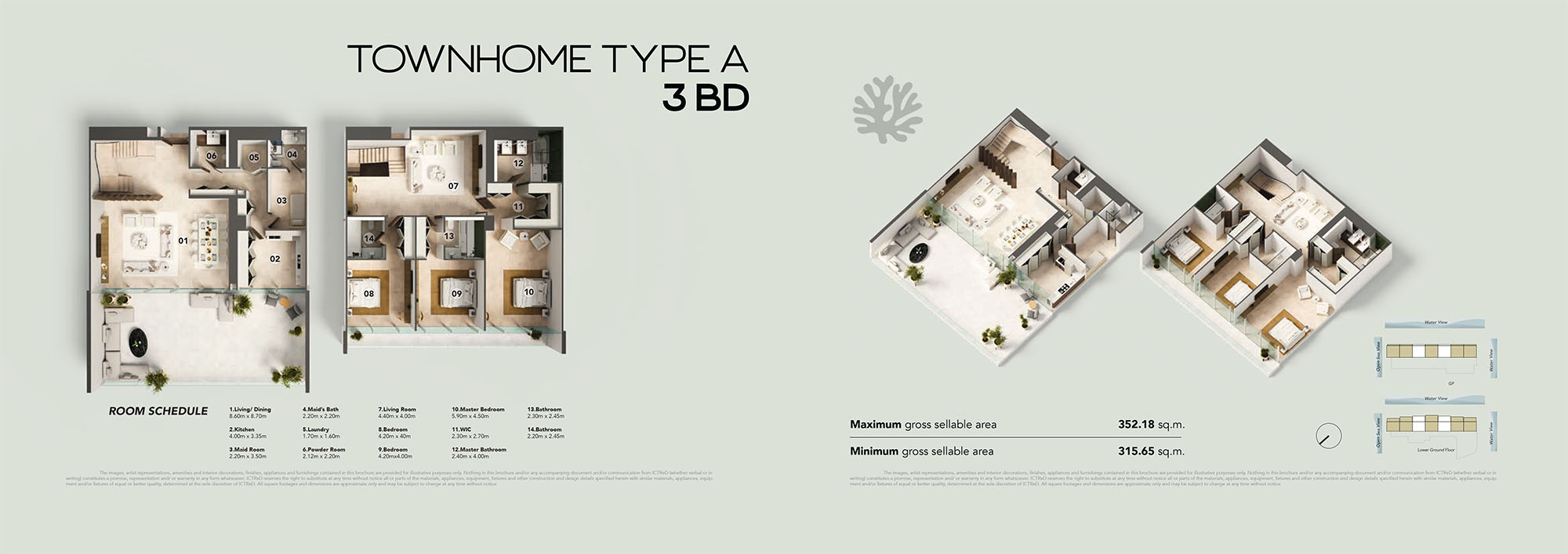 Juman 3 at Luluat Al Raha floor plan 8
