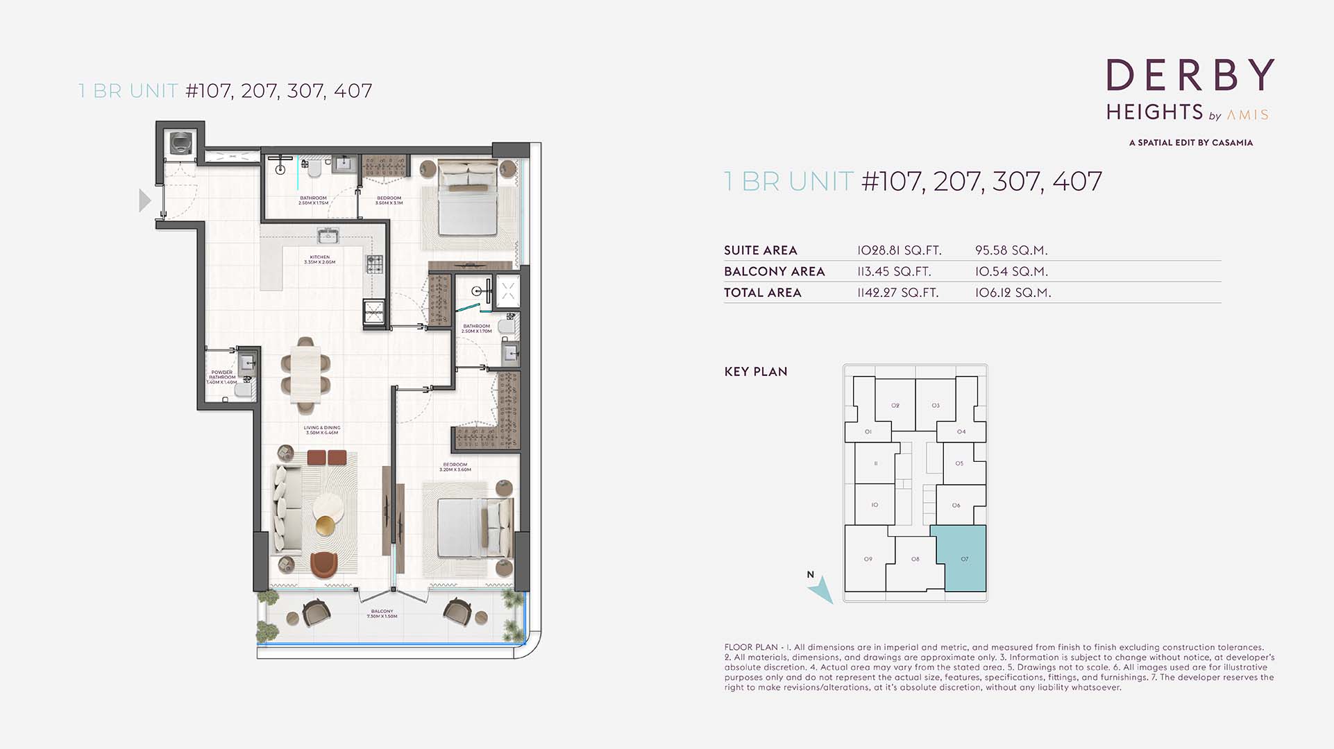 Derby Heights at Meydan floor plan 2