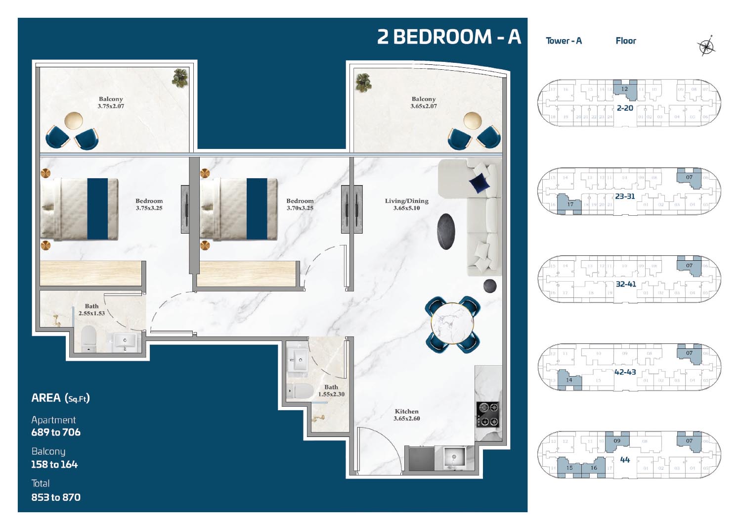 Serenz by Danube floor plan 4
