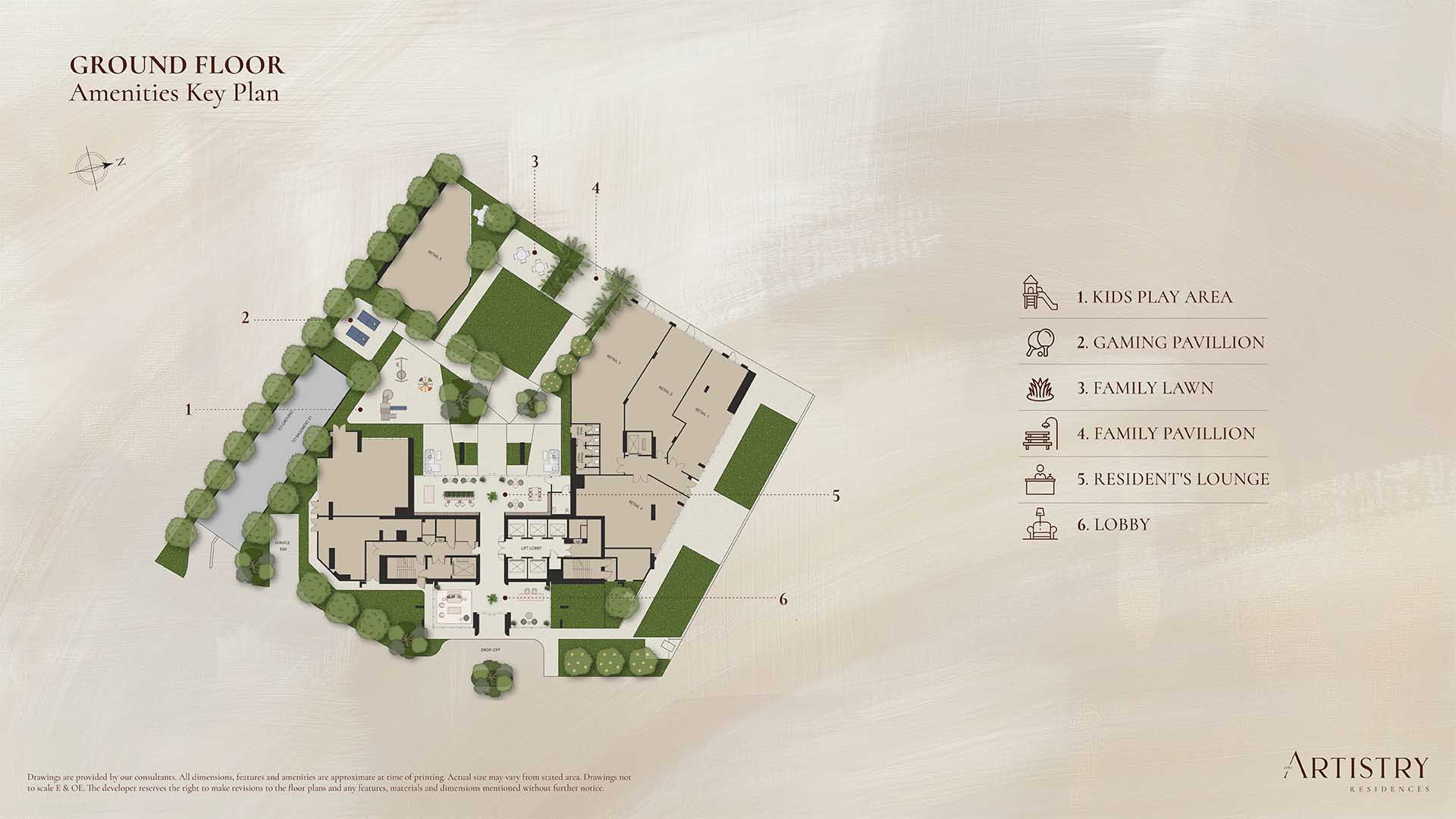 Artistry One Residences at D3 floor plan 1