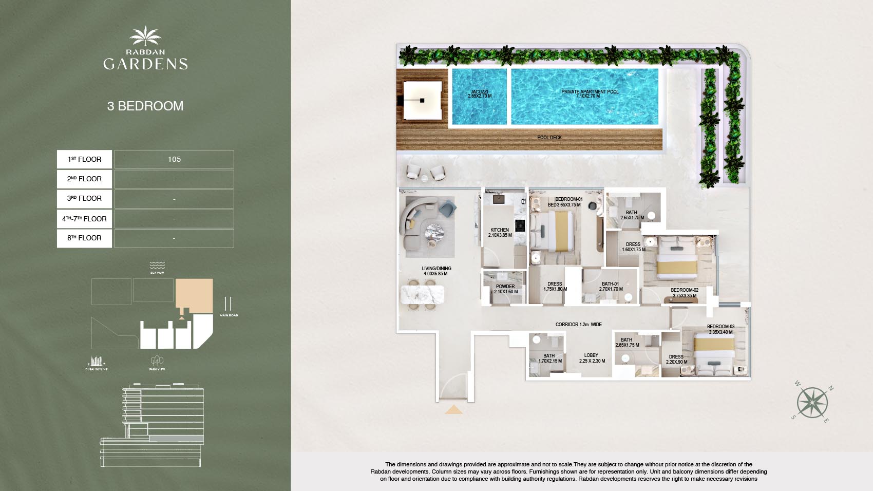 Rabdan Gardens floor plan 4