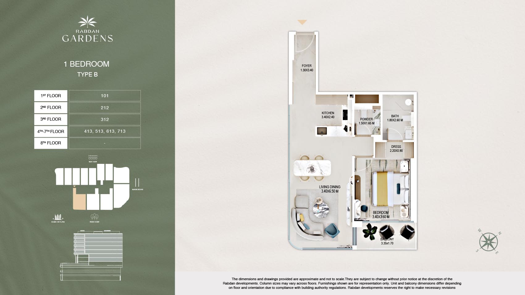 Rabdan Gardens floor plan 2